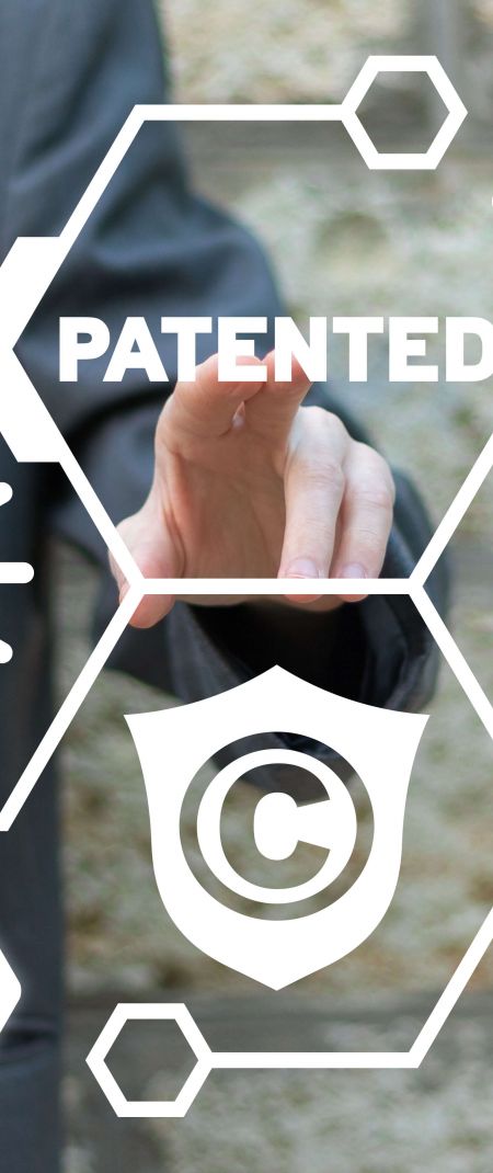 Patented-anzug-icons-vektoren-Hand-mann-muster